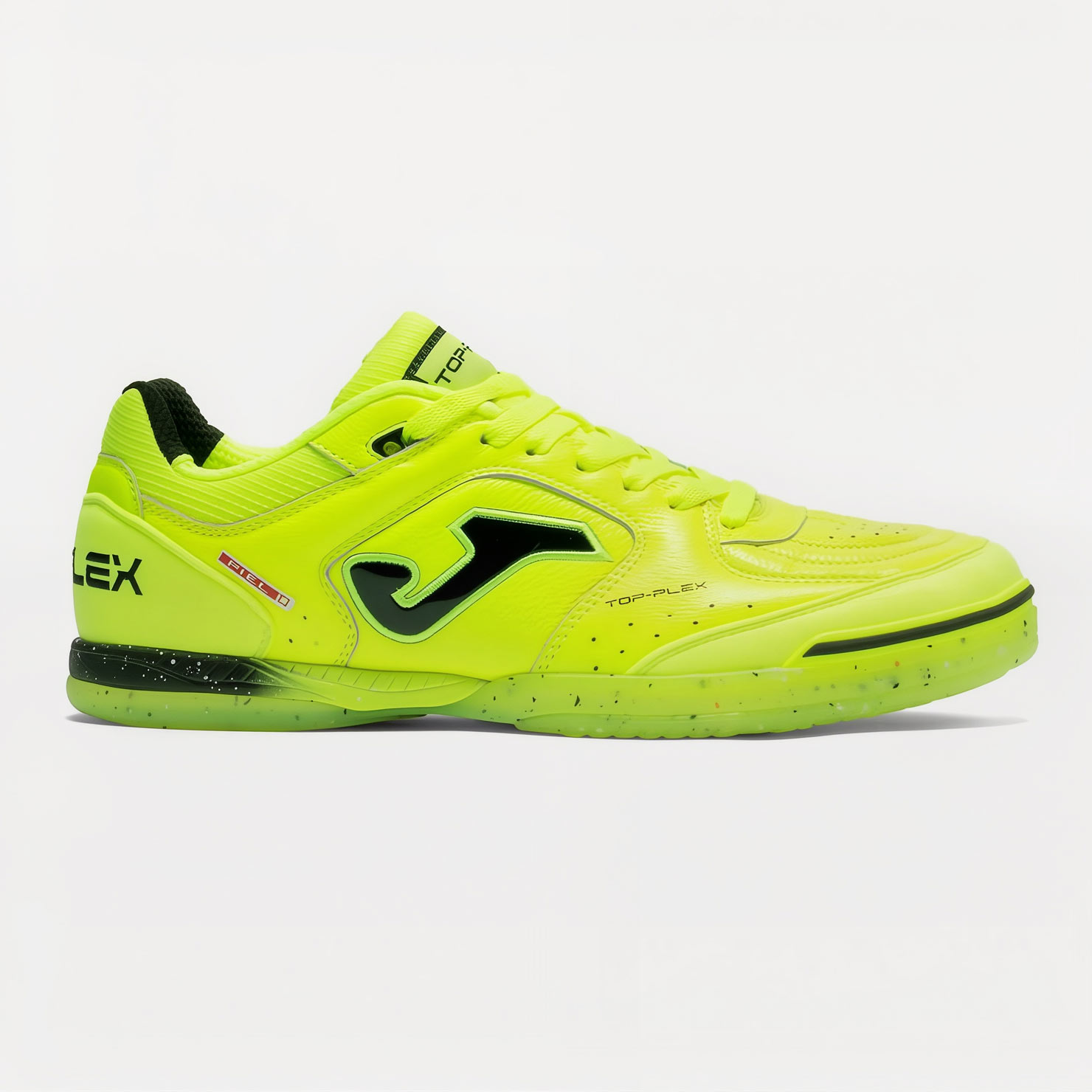 Zapatillas deportivas color amarillo neón